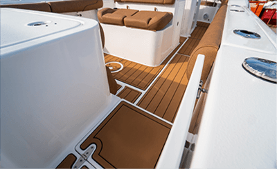 DEKit Fort Myers boat flooring and marine flooring decking installation process